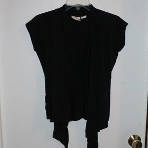 Girls Red Camel Black Shrug